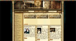 Desktop Screenshot of papiruszportal.hu